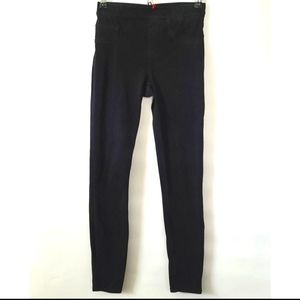 Spanx Jean-ish Ankle Leggings Black Jegging Slimming Cropped. M